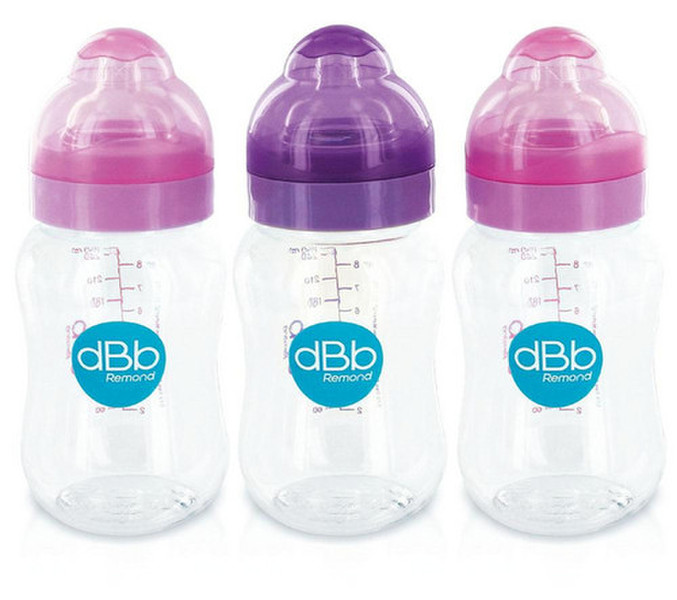 dBb-remond 129228 250ml Polypropylene (PP) Pink,Violet feeding bottle