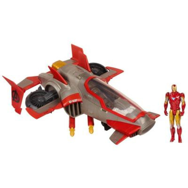 Hasbro Avengers Iron Man Firestrike Assault Jet Серый, Красный