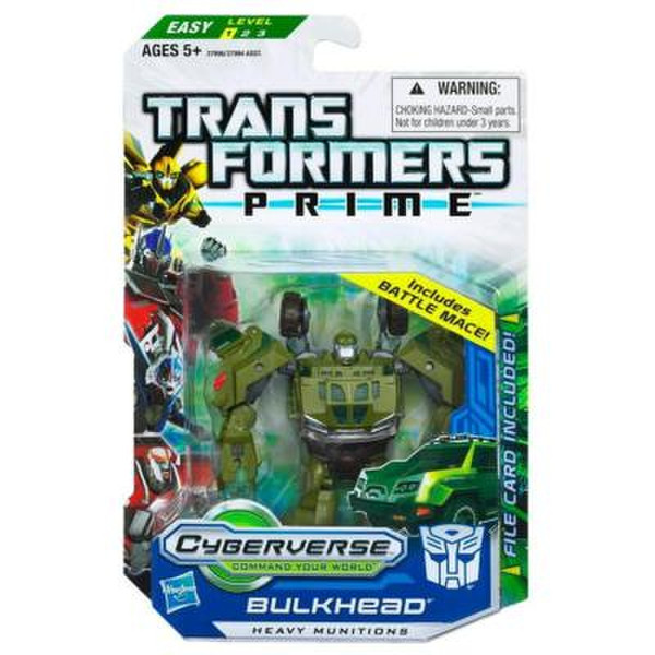 Hasbro Transformers Cyberverse Commander Bulkhead Черный, Зеленый