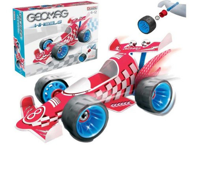 Giochi Preziosi Geomag - Wheels - Formula 1 toy vehicle