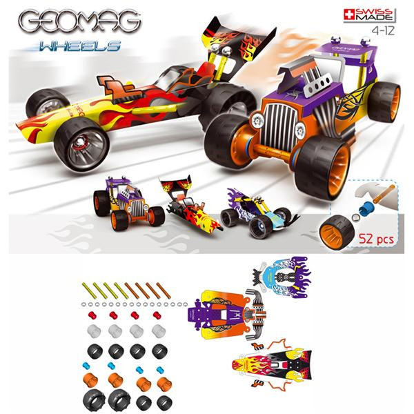 Giochi Preziosi Geomag - Wheels - Dragster игрушечная машинка