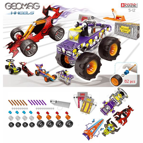 Giochi Preziosi Geomag - Wheels - All Terrain toy vehicle