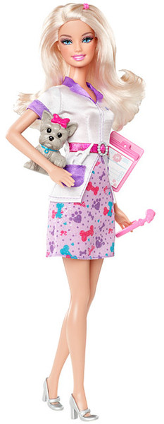 Mattel Barbie Veterinarian Разноцветный кукла