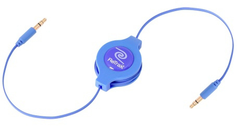ReTrak EUCABLE35BU 1.5m 3.5mm 3.5mm Blau Audio-Kabel