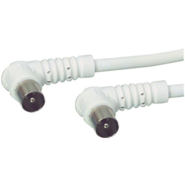 Valueline CX 1.5MM 1.5m Coax Coax White coaxial cable