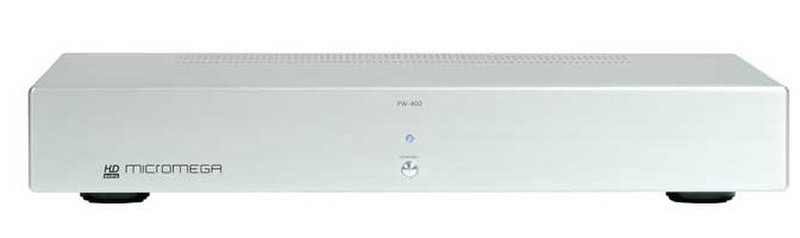 Micromega PW-400 Wired Silver audio amplifier