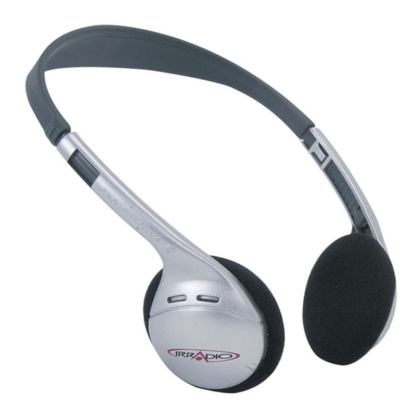 Irradio AR 6901 Ohraufliegend Kopfband Schwarz, Silber