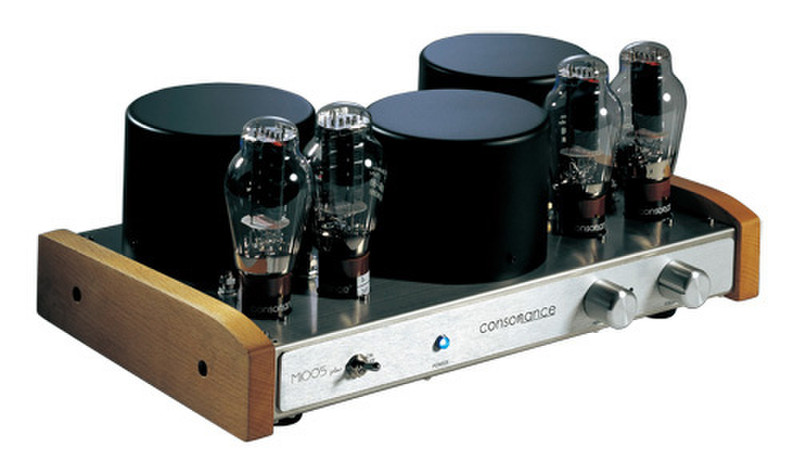 Opera-Consonance M100S Plus 2.0 Wired Black,Silver,Wood audio amplifier