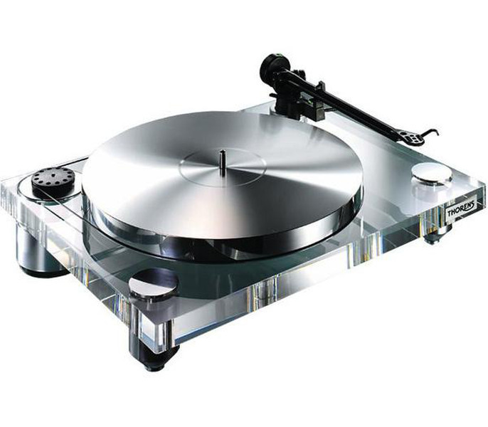 Thorens TD 2010 Belt-drive audio turntable Schwarz, Silber Plattenspieler