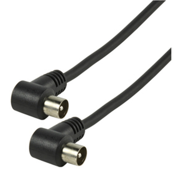 Valueline CX-B 1.5MM 1.5m Koaxial Koaxial Schwarz Koaxialkabel