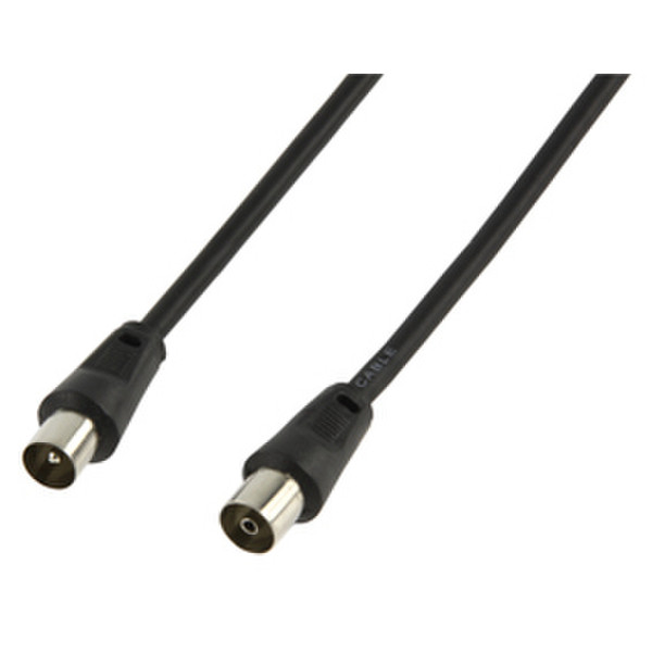 Valueline CX-SB 1.5 1.5m Coax Coax Black coaxial cable
