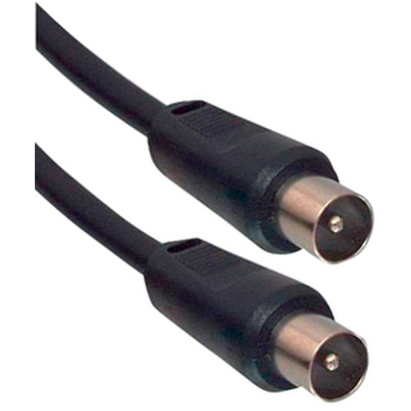 Valueline CX-SB 1.5MM 1.5m Coax Coax Black coaxial cable