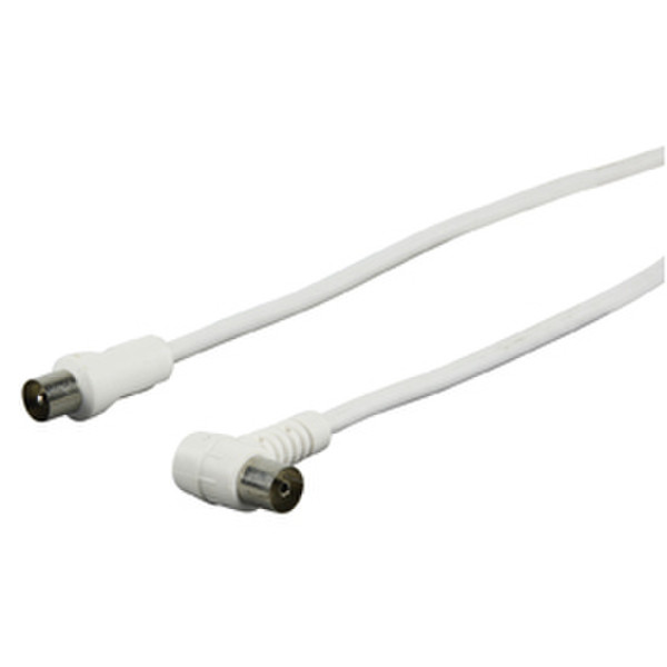 Valueline CX-SH 1.5 1.5м Coax Coax Белый коаксиальный кабель