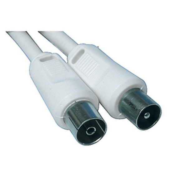 Valueline CX-SPROF1.5 1.5м Coax Coax Белый коаксиальный кабель