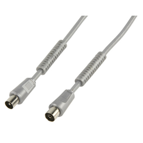 Valueline CX100 1.5/S 1.5m Coax Coax Silver coaxial cable