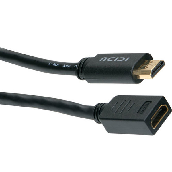 ICIDU V-707508 2m HDMI HDMI Schwarz HDMI-Kabel