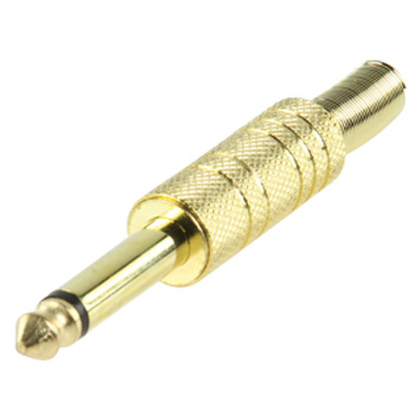 Valueline JC-032 6.35mm Gold wire connector