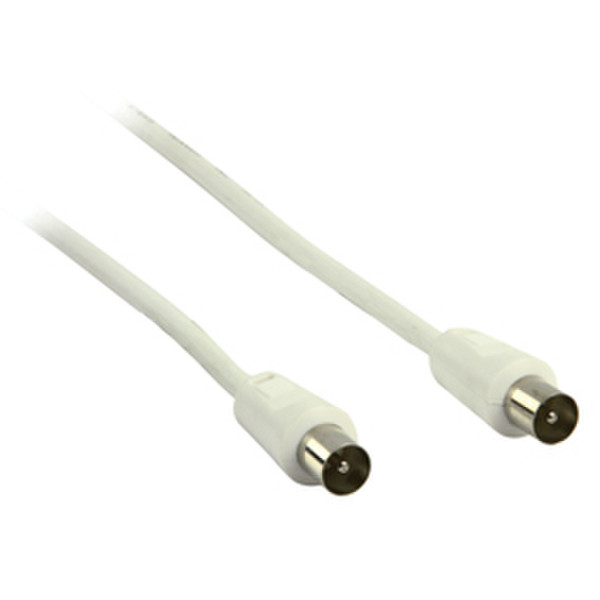 Valueline NASB8001 1.5м Белый коаксиальный кабель