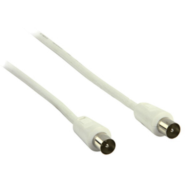 Valueline NASB8005 5м Белый коаксиальный кабель