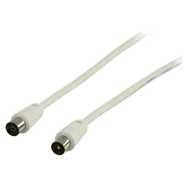 Valueline NASB8501 1.5м Белый коаксиальный кабель