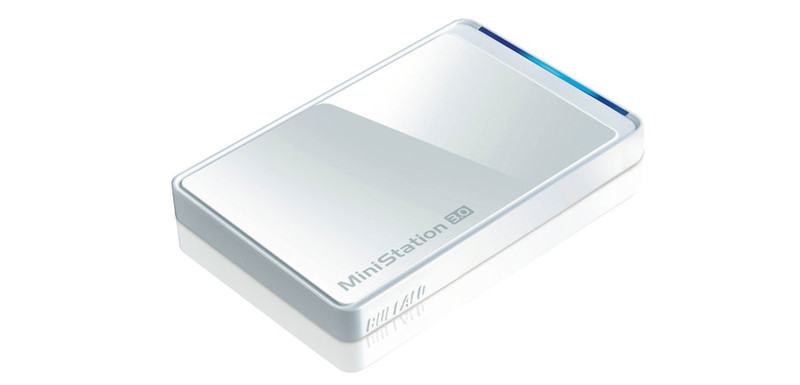 Buffalo HD-PCTU3: MiniStation 1TB USB 3.0 1000GB Weiß