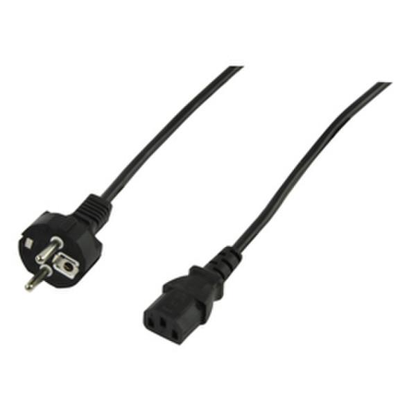 Valueline CABLE-720-2.5 2.5м C13 coupler Черный кабель питания