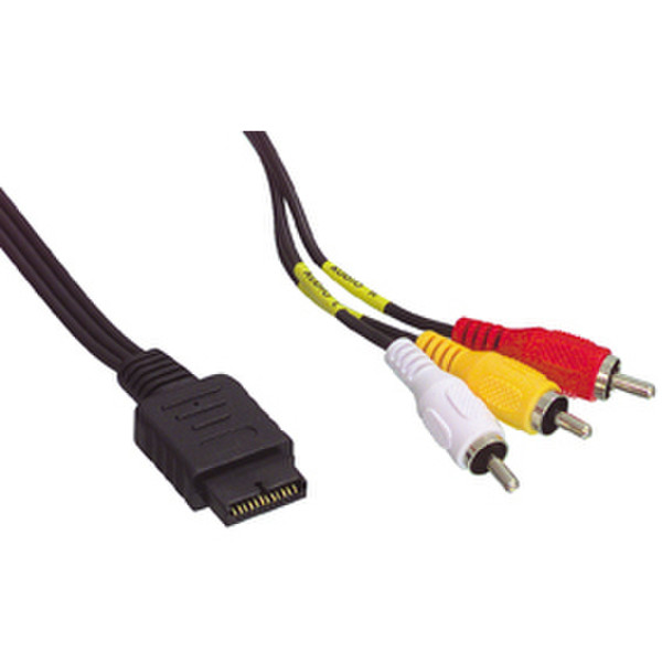 Valueline Cable-530 1.5m 3 x RCA Schwarz