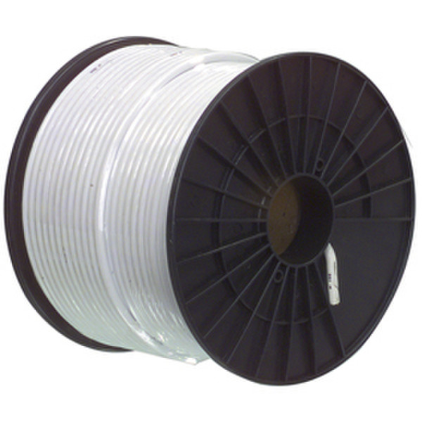 Valueline CX-001LC-REEL 100m White coaxial cable