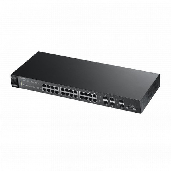 ZyXEL XGS1910-24 Управляемый L2 Gigabit Ethernet (10/100/1000) Черный