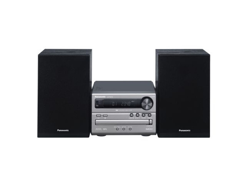 Panasonic SC-PM04EG-S Micro-Set 10W Silber Home-Stereoanlage