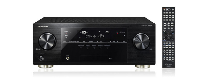 Pioneer VSX-1122-K 7.2 Surround 3D Schwarz AV-Receiver