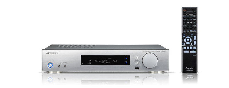 Pioneer VSX-S500-S 6.1 Surround 3D Silber AV-Receiver