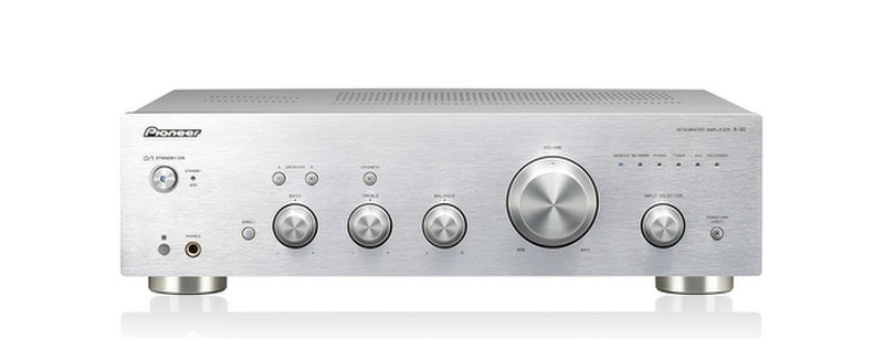 Pioneer A-30-S 2.0 home Wired Silver audio amplifier