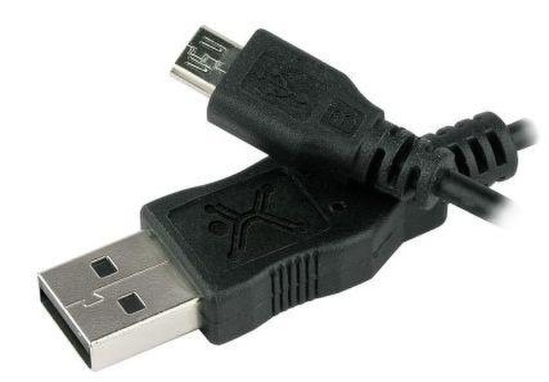 Perfect Choice 1m USB/Micro USB 1м USB A Черный