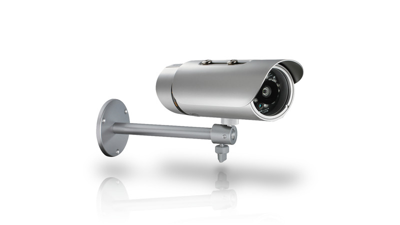 D-Link DCS-7110/A IP security camera В помещении и на открытом воздухе Пуля Серый камера видеонаблюдения