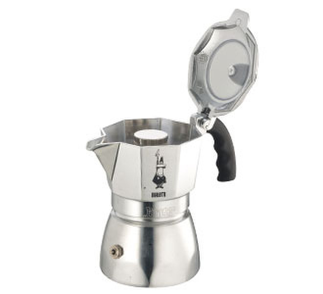 Bialetti Brikka Elite 4 Silber