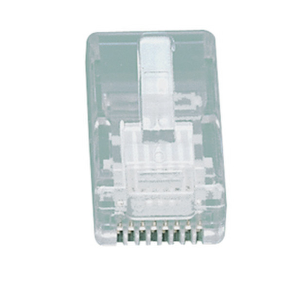 Valueline TEL-0080R RJ45 Transparent wire connector