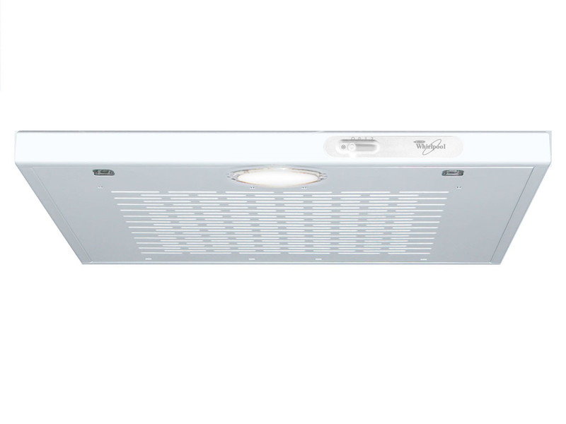 Whirlpool AKR431WH Semi built-in (pull out) 172m³/h White cooker hood