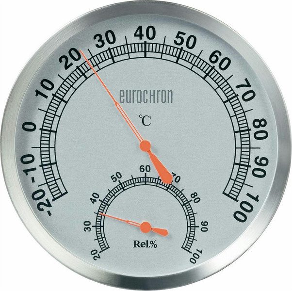Eurochron Eth 30 indoor Electronic hygrometer Black