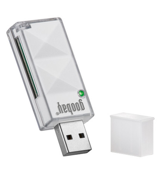 Wentronic Ext. SD/SDHC USB 2.0 USB 2.0 Белый устройство для чтения карт флэш-памяти