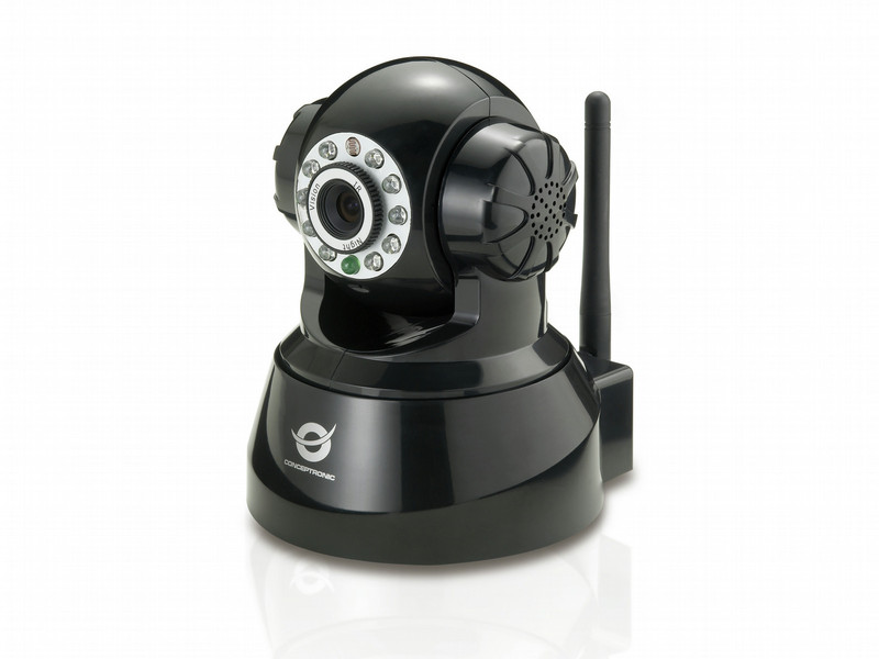 Conceptronic CIPCAMPTIWL IP security camera Для помещений Dome Черный