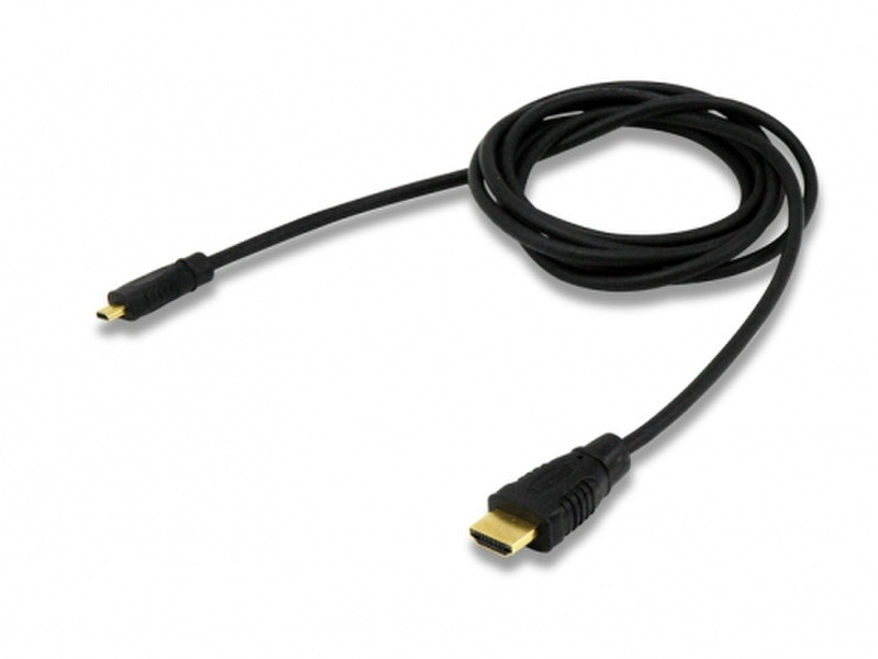 Conceptronic 1.8m HDMI - microHDMI M/M 1.8м HDMI Micro-HDMI Черный