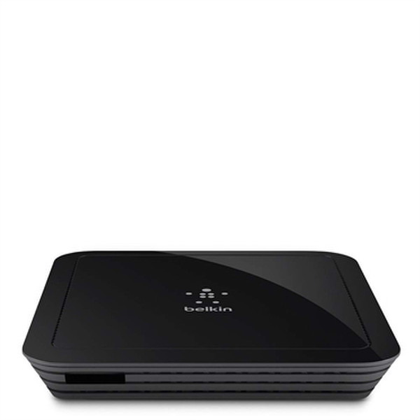 Belkin @TV Plus Ethernet (RJ-45) Черный приставка для телевизора
