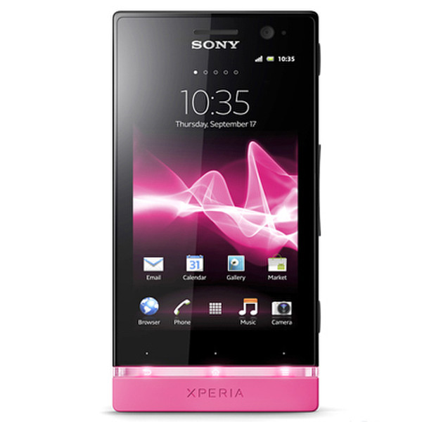 Sony Xperia U 8ГБ Черный, Розовый