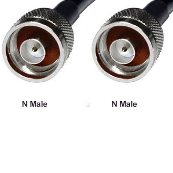 Premiertek PT-NM-NM-5 5м Черный коаксиальный кабель