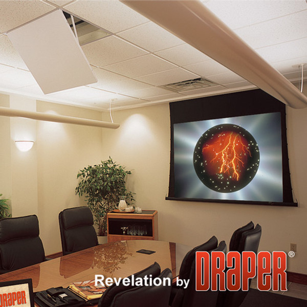 Draper Revelation Model B, 110 V Потолок Белый