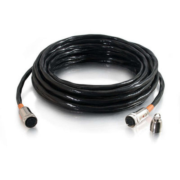 C2G 35ft RapidRun 10.67m Black coaxial cable