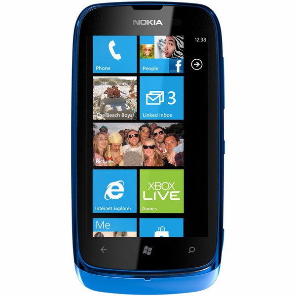 Nokia Lumia 610 8ГБ Бирюзовый