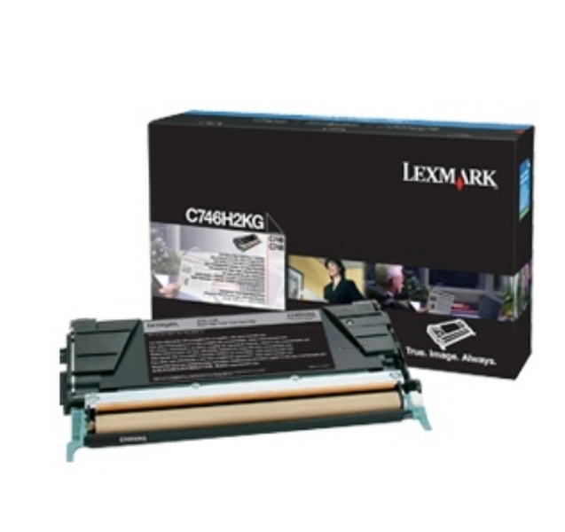 Lexmark C746H3KG Картридж 12000страниц Черный тонер и картридж для лазерного принтера