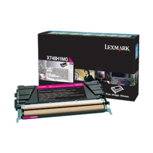 Lexmark X748H3MG Cartridge 10000pages Magenta laser toner & cartridge